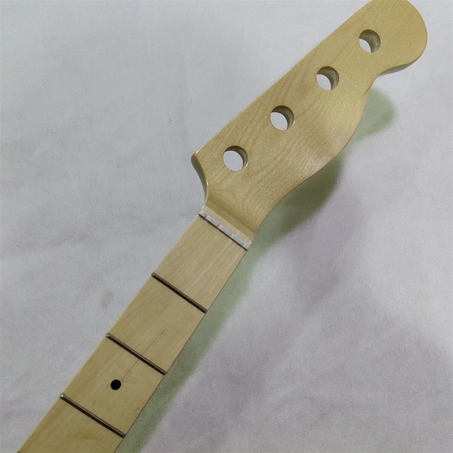 4 STRING P Bass Guitar Neck Maple 20 Fret 34inch maple fingerboard