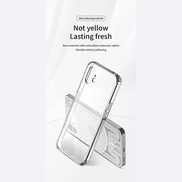 NOUVEAU Clear Phone Case Antichoc Soft TPU Slim Cover Fit For Nothing Phone 1 2