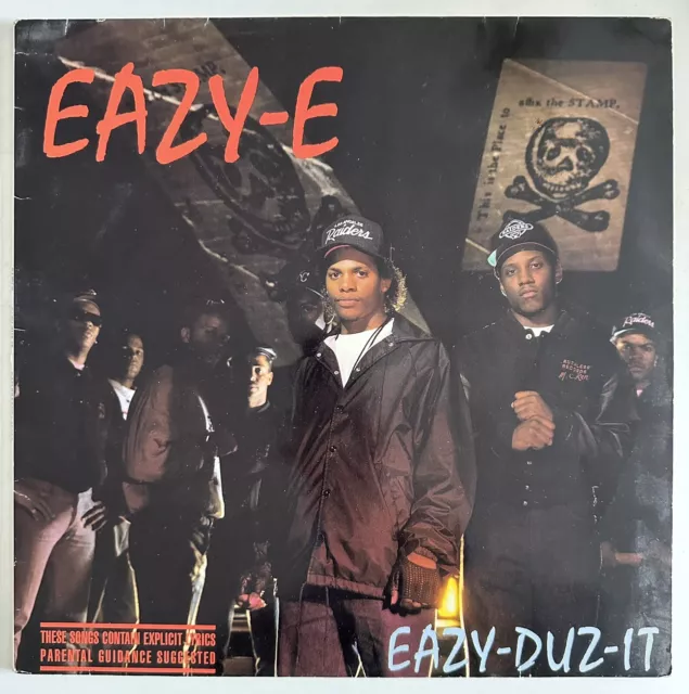 Eazy-E - Eazy Duz It Vinyl LP 1989 Germany