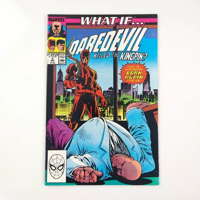 What If #2 Daredevil Killed the Kingpin (1989 Marvel Comics) VF+