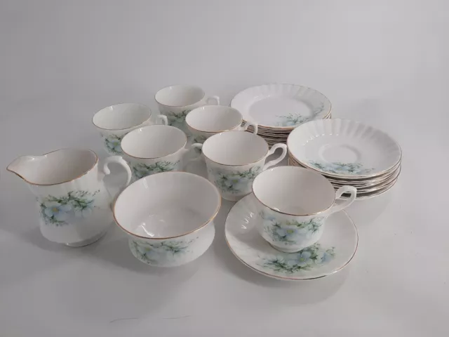 Royal Stafford Bone China 20 Piece Blossom Time Tea Set G1