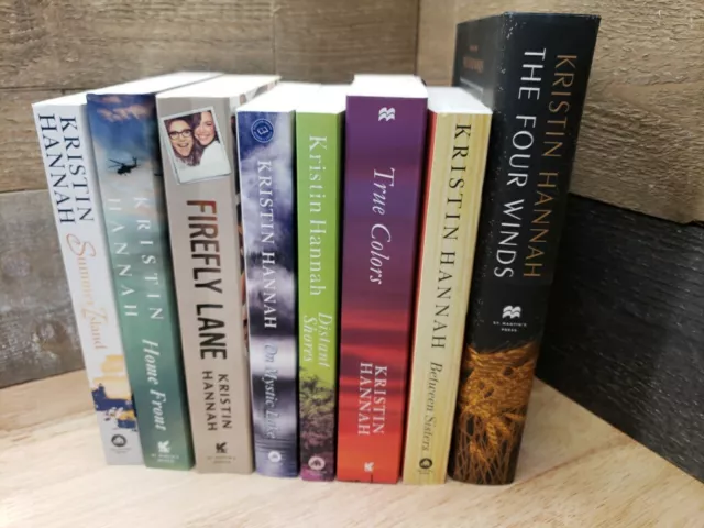 Lot Of 8 Books By Kristin Hannah
