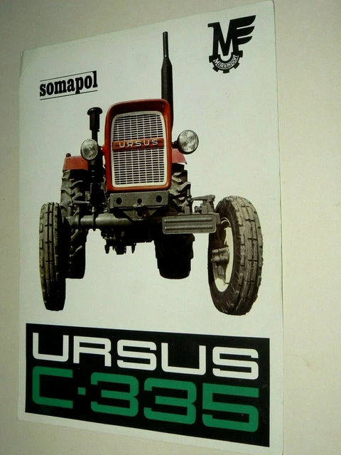 Miniature Tracteur Ursus C-330 Au 1:43 Par Hachette - Métal, Neuf