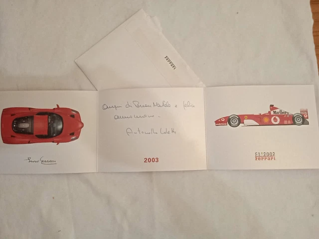 Ferrari Cartolina Auguri 2003