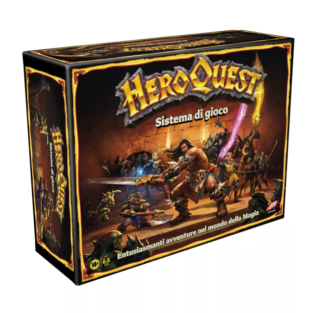 Heroquest Edizione Italiana Gioco Da Tavolo Hasbro