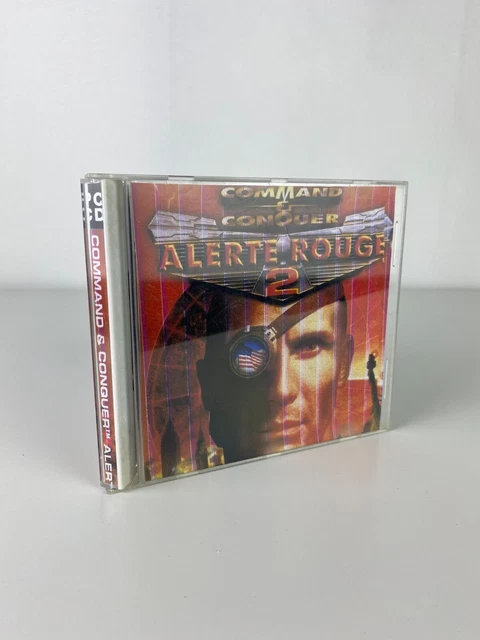 Command & Conquer : Alerte Rouge 2 - Jeu PC Version PAL EUR, Très Bon état