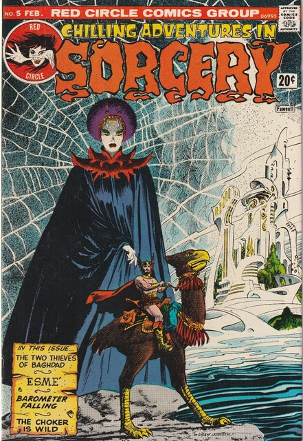 Chilling Adventures In Sorcery #5  Gray Morrow  Red Circle * Archie  1974 Nice!!