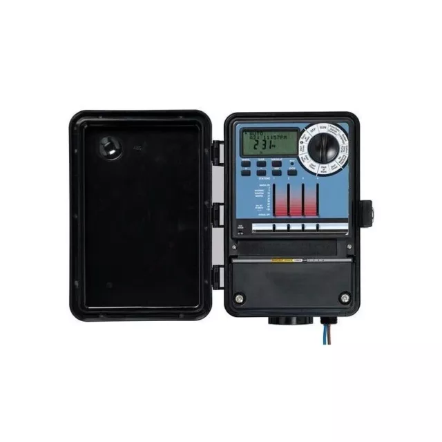 Programmatore timer automatico a 4 stazioni trasformatore interno  Orbit