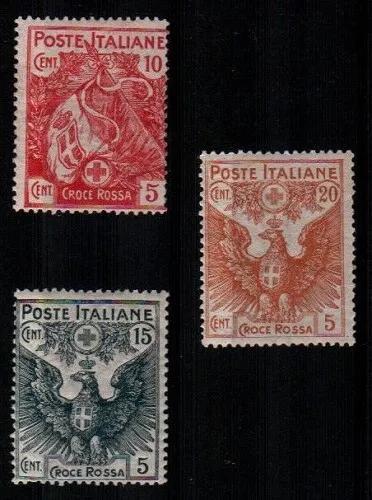Italy Scott B1-3 Mint hinged [TE275]