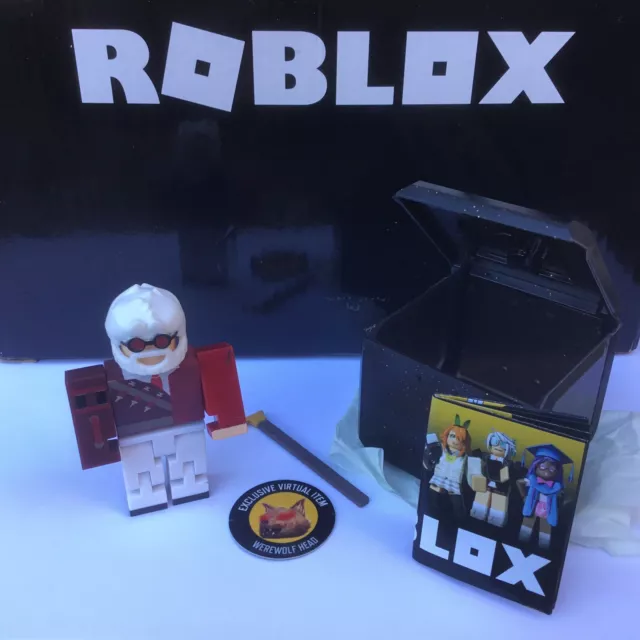 ROBLOX CELEBRITY SERIES 9 WEREWOLF MYSTERY: INVENTOR WEREWOLF HEAD