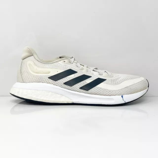 Adidas Womens Supernova White Running Shoes Sneakers Size 8