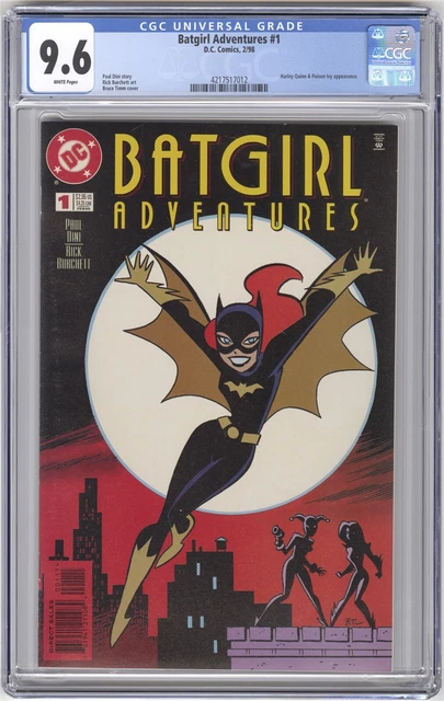 Batgirl Adventures #1 CGC 9.6 HI GRADE DC Comic KEY Harley Quinn Poison Ivy App