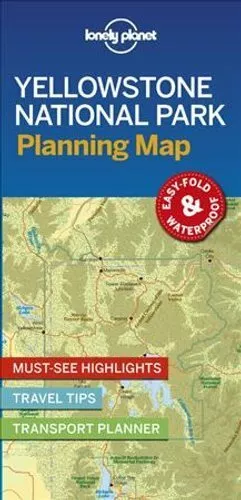 Lonely Planet Yellowstone National Park Planning Map 9781788686143 | Brand New