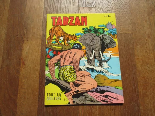 PETIT FORMAT BD TARZAN tome 13 mondiales 1965