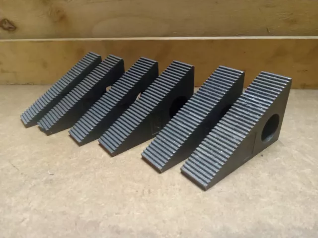 Milling Machine Hold Down Step Blocks Bridgeport ENCO Lot of 6