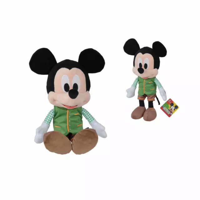 Simba Disney Lederhosen Mickey Maus Mouse Stofftier Refresh Plüsch Tier 25cm