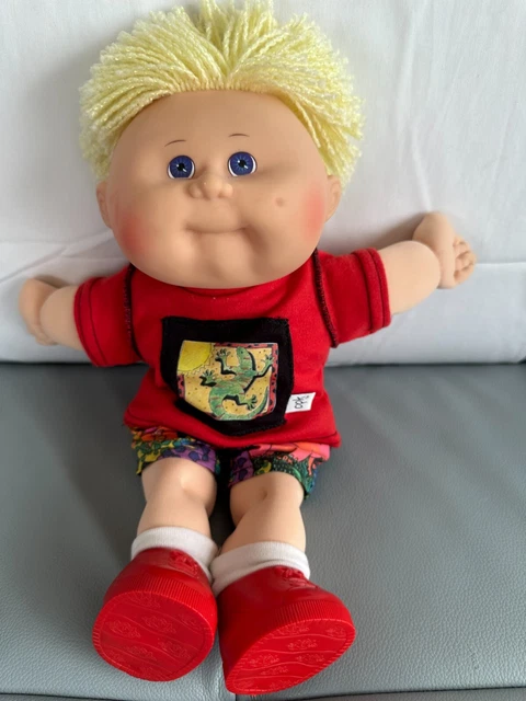 Cabbage patch kid blonde boy shop