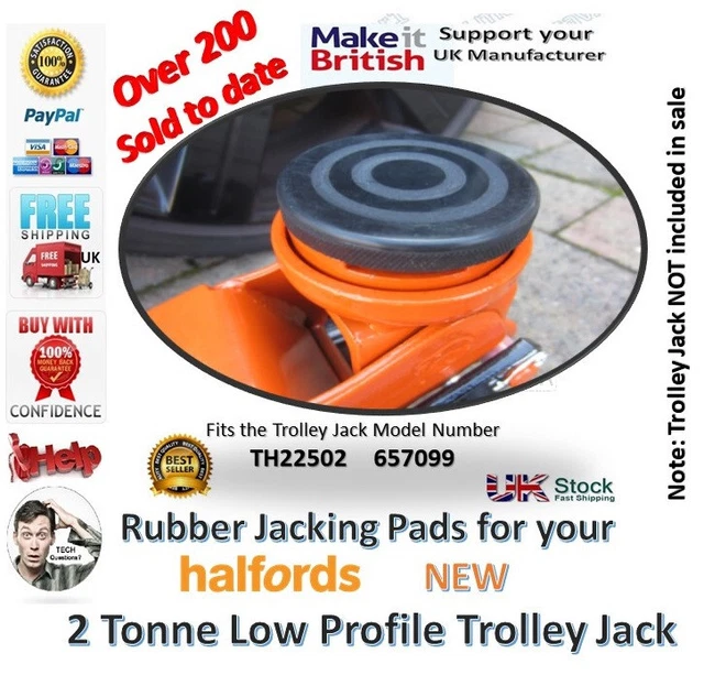 HALFORDS LOW PROFILE Trolley Jack Pad Model TH22502 Jacking Pad
