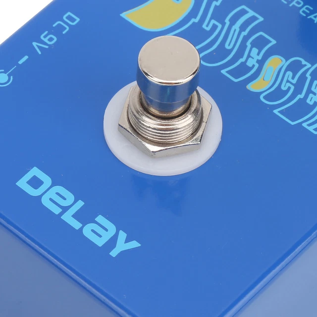 Delay Effect Pedal True Bypass Sound Processor Electric Guitar Single Block GHB