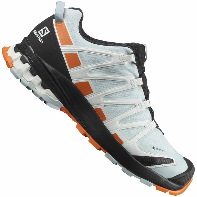 Salomon XA Pro 3D V8 GTX Damen-Laufschuhe Schuhe Trailschuhe Outdoor Hellblau