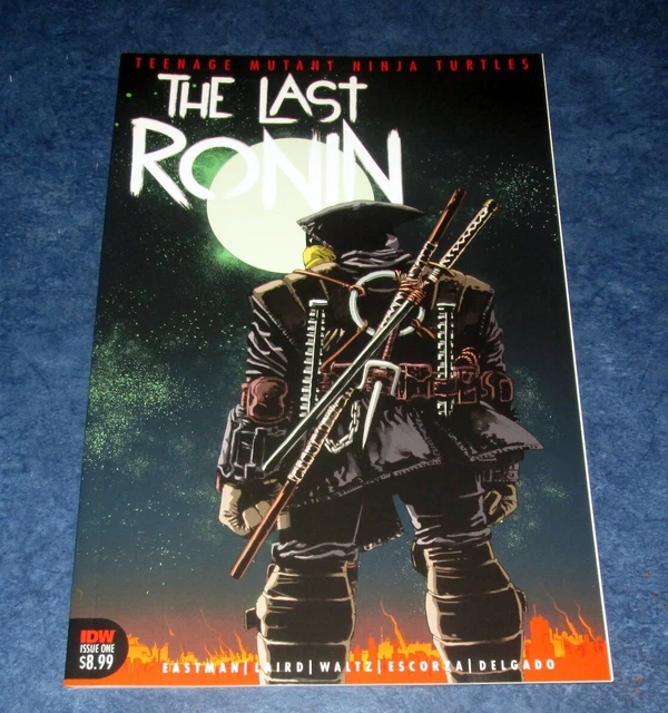 TMNT LAST RONIN #1 2nd print IDW TEENAGE MUTANT NINJA TURTLES EASTMAN LAIRD NM