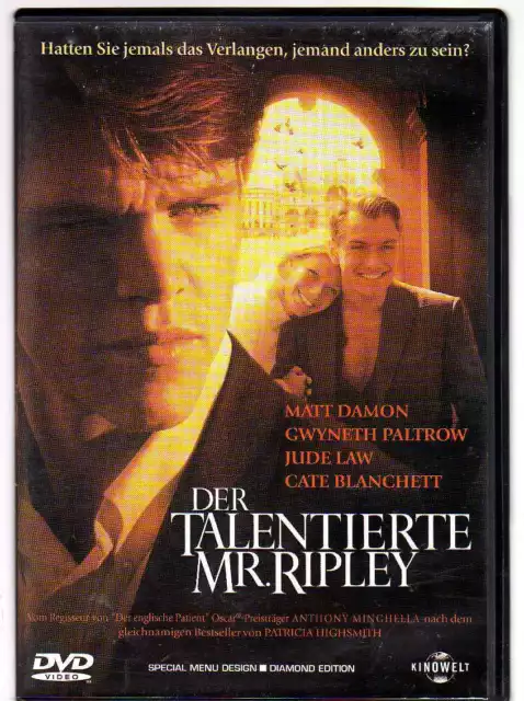 Dvd / Der Talentierte Mr. Ripley / Matt Damon, Gwyneth Paltrow, Jude Law