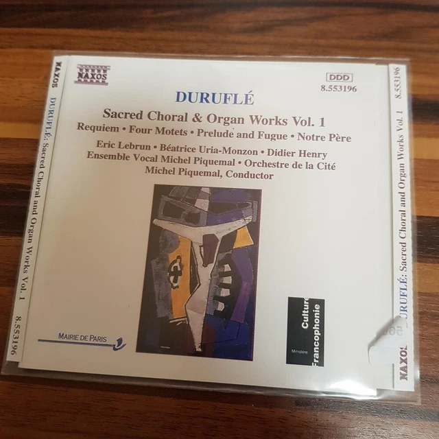 LEBRUN / HENRY: Durufle Sacred Choral & Organ 1    > NM/EX(CD)