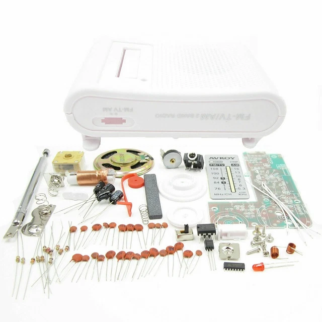 Ménage Radio Stéréo Kit Pièces TDA2822 525-1605KHz 76-108MHz CF210SP