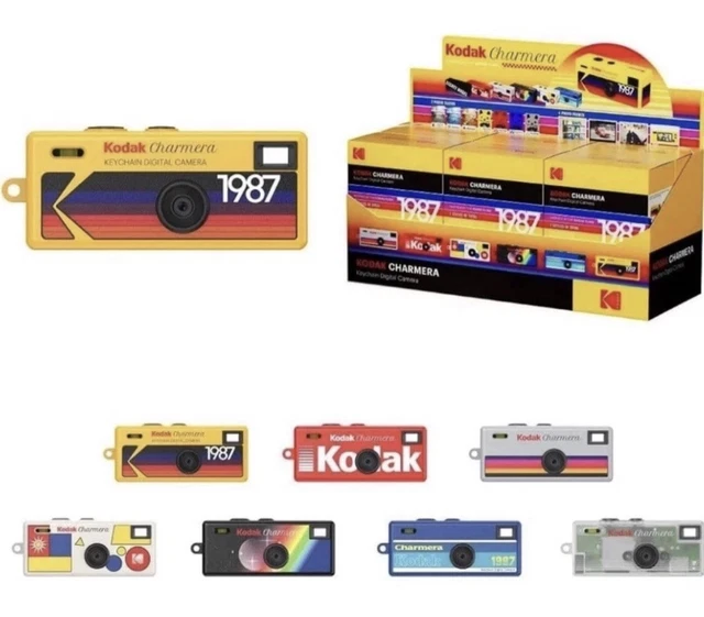 Appareil Photo Miniature KODAK CHARMERA En Porte-clés - Collection Blind Box (PRESALE)