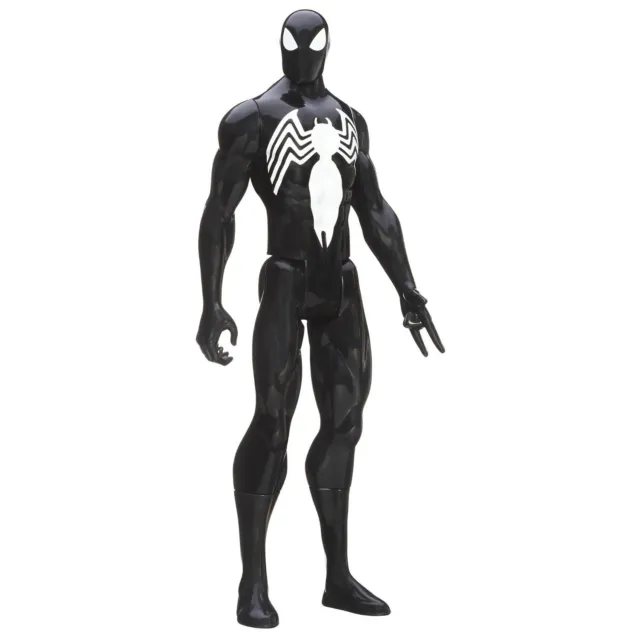 12" Marvel Titan Hero Series Ultimate Black Suit SpiderMan Iron Patriot Iron Man