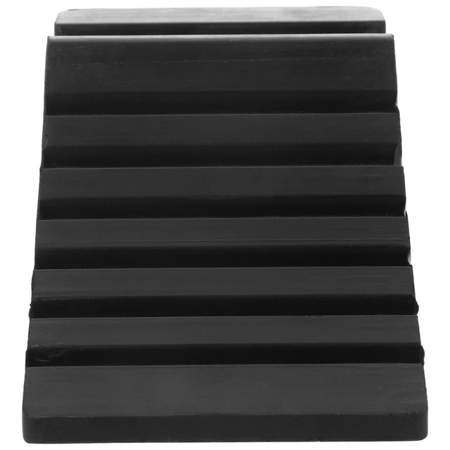 Rubber Travel Portable Tire Wheel Chock Garage Car Stopper Truck