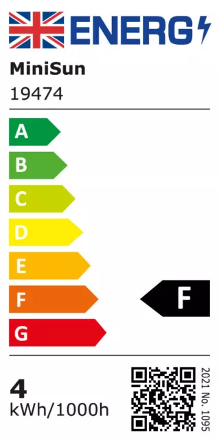 Traditionelle MiniSun 5 Wege Kronleuchter Deckenleuchte verdrehtes Design LED Glühbirnen A + 2