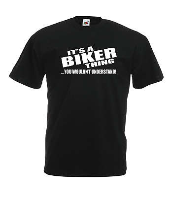 BIKER THING Funny Motorbike Funny Custom T-Shirt Gift Birthday Christmas