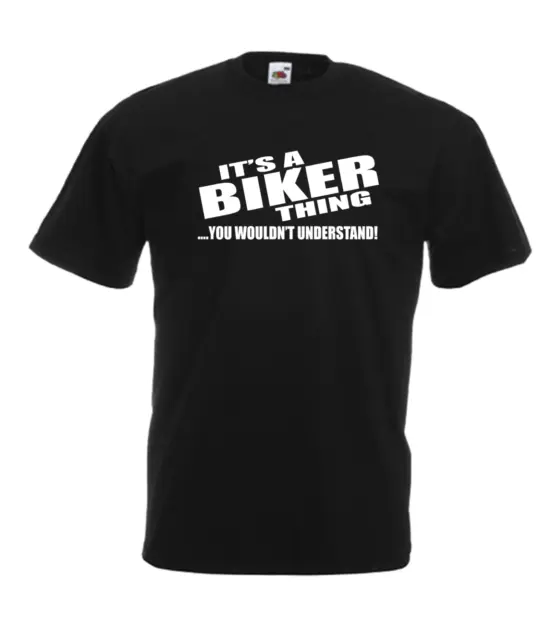 BIKER THING Moto divertente Divertente T-shirt personalizzata Regalo di compleanno Natale