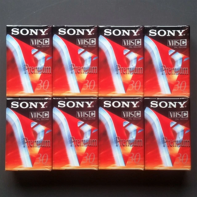Cassette VHS Sony Premium V 120/240 - X8 - Occasion