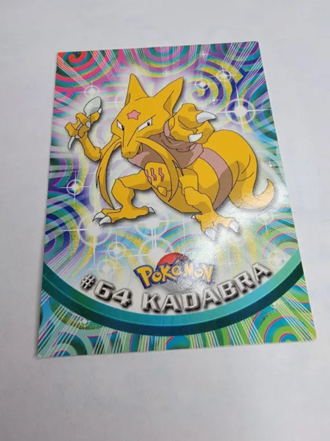 Topps Pokémon #64 Kadabra Regular Physic Pokémon TV Animation Edition HP