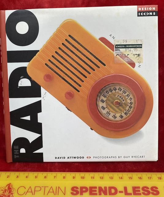FABULOUS VINTAGE RADIO Design Icons Book Info Photos Bakelite Us & Uk ...