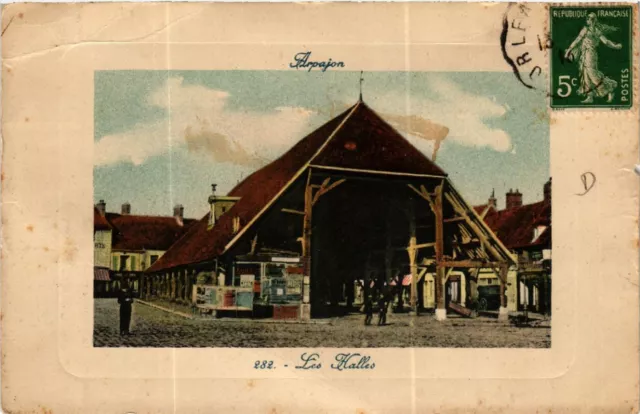 CPA ARPAJON - Les Halles (488932)