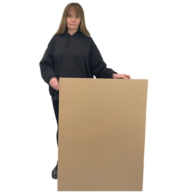 SINGLE WALL CORRUGATED Cardboard Sheet Pads Craft Paper 10 Sheets Single Wall Corrugated Cardboard Sheet Pads Craft Paper 10 Sheets