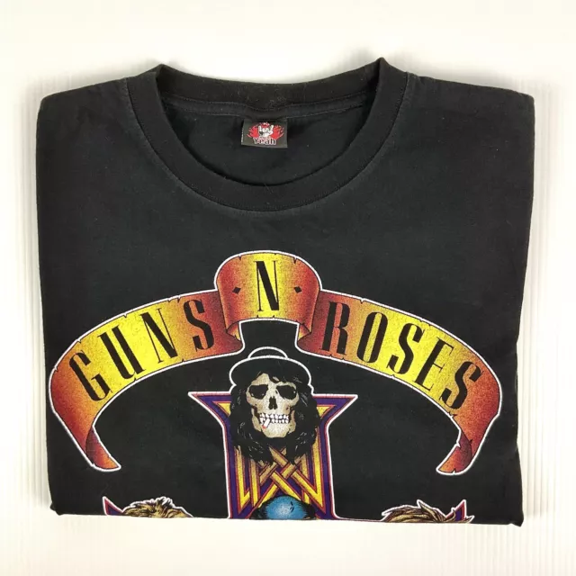 Rock Yeah GUNS ‘N ROSES Appetite For Destruction Black Band T-Shirt - Size M