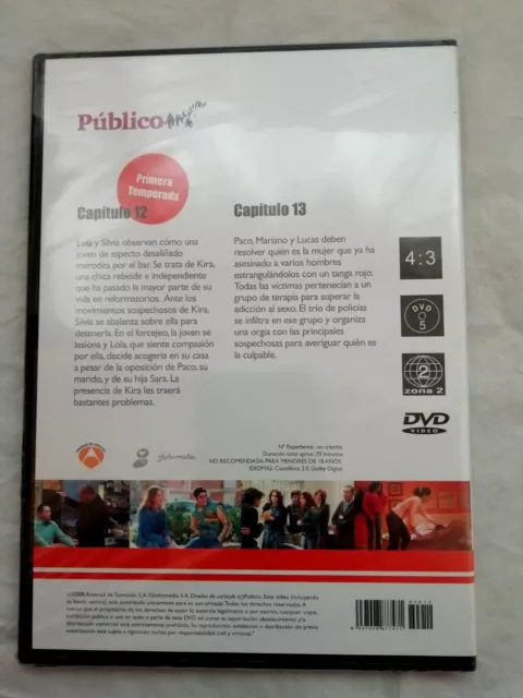 Los Hombres de Paco 1ª Temporada Cap 12y 13 DVD Publico Pal Zona 2 Español 3