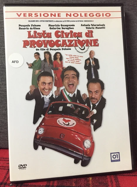 Lista Civica di Provocazione DVD Casagrande Ex Noleggio Come da Foto N