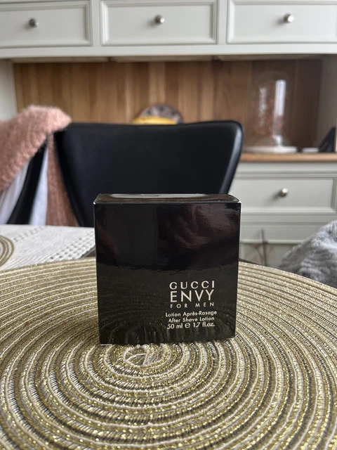 RARE GUCCI ENVY Men After Shave Lotion 50ml EDT 99 9 remaining Discontinued 89.00 PicClick UK