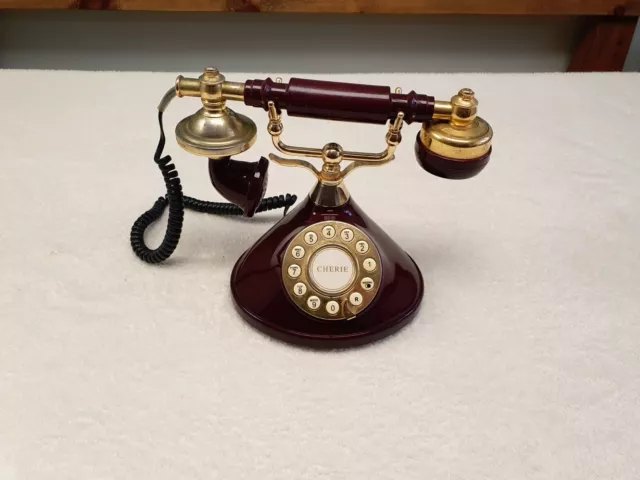Vintage  mybelle Cherie 383 Push Button Home Telephone
