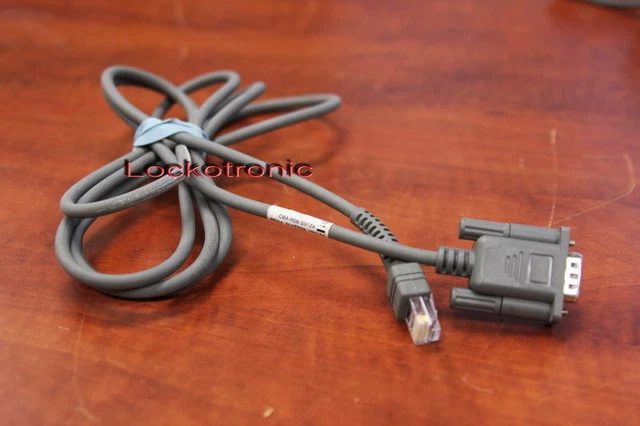 SYMBOL SCANNER WEDGE cable CBA-R08-S07ZA RS232 Female Serial RJ45 $20. ...