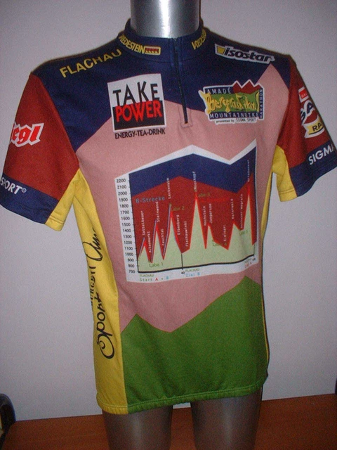 Maillot Cyclisme Vittore Gianni – Haut Adulte Taille L, Manches Courtes, Unisexe – Occasion
