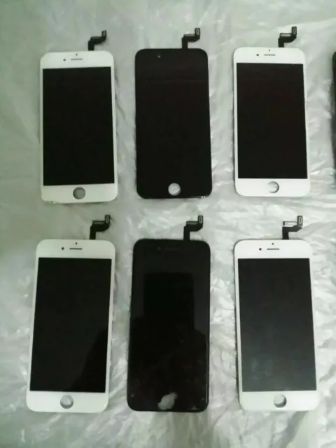 10X Original Apple iPhone 6S Lcd cracked Screens Job Lot
