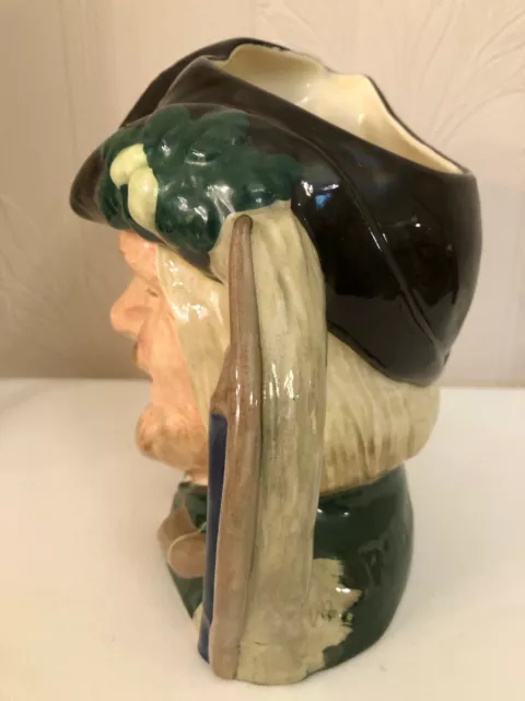 Royal Doulton D6527 Robin Hood Large Size Character Jug Excellent Condition 2