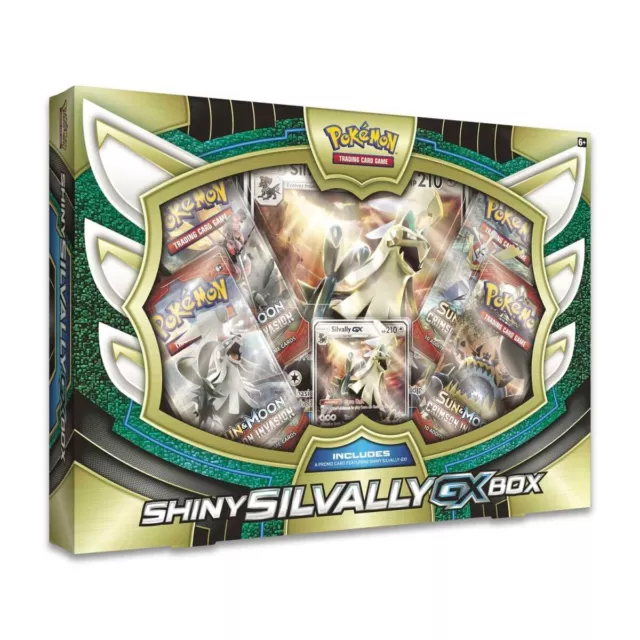 Pokemon TCG: Shiny Silvally GX Premium Collection Box - Brand New Factory Sealed