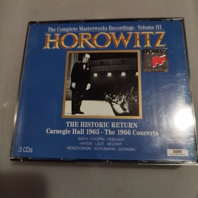 Vladimir Horowitz - The Complete Masterworks Recordings Vol. 3 (The Historic Ret